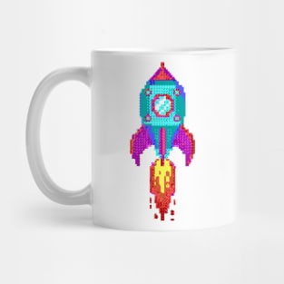 Rocket 8-bit Mug